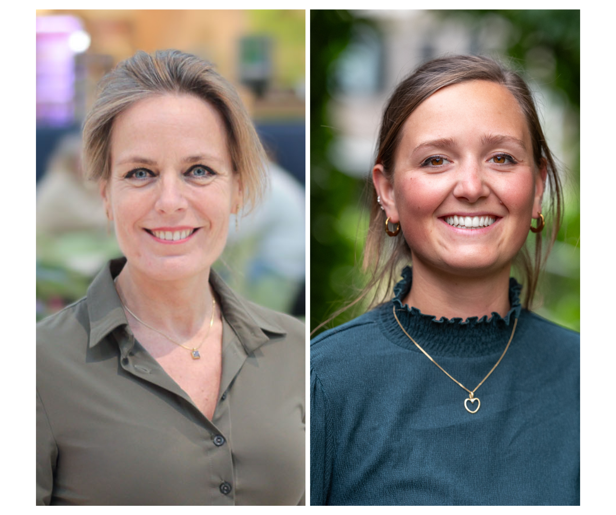 Marike Brugman en Eline Pieters