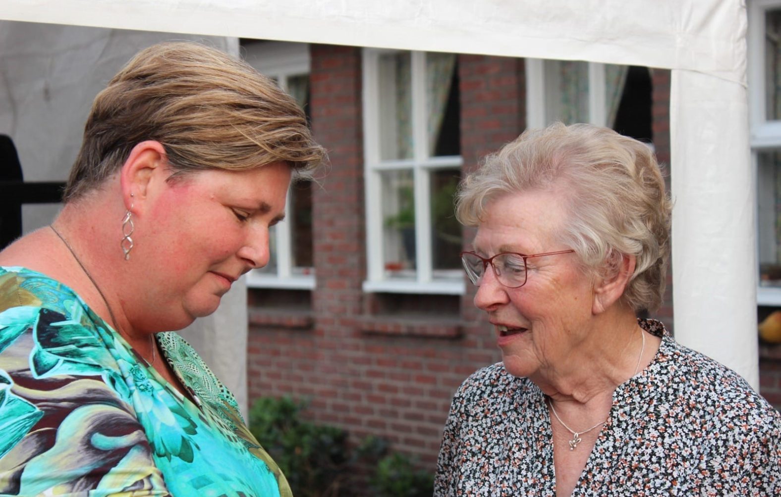 Naaste met patiënte